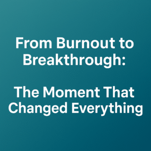 the moment that changed everything