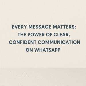 the power of clear confident messaging