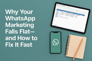 why your whatsapp marketing falls flay and how to fix it